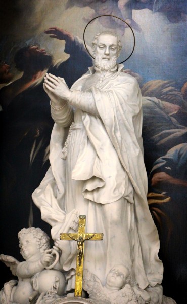 Saint Jerome Emiliani (Hiëronymus Emiliani) is the patron Saint of orphans. He was the founder of the Somaschi Fathers and canonized in 1767 by Pope Clement XIII.



<a href="https://commons.wikimedia.org/wiki/File:Giovanni_Maria_Morlaiter,_girolamo_emiliano,_XVIII_sec.JPG" title="via Wikimedia Commons" target="_blank">Sailko</a> [<a href="https://creativecommons.org/licenses/by/3.0" target="_blank">CC BY</a>]