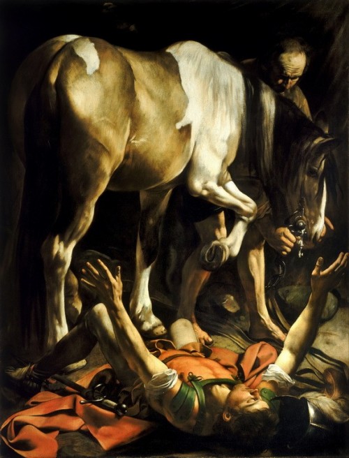 Caravaggio [Public domain], <a href="https://commons.wikimedia.org/wiki/File:Conversion_on_the_Way_to_Damascus-Caravaggio_(c.1600-1).jpg" target="_blank">via Wikimedia Commons</a>