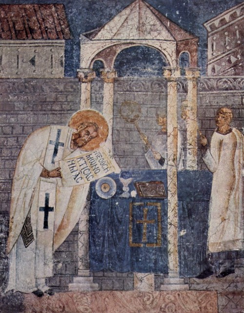 Meister der Sophien-Kathedrale von Ohrid [Public domain], <a href="https://commons.wikimedia.org/wiki/File:Meister_der_Sophien-Kathedrale_von_Ohrid_001.jpg"  target="_blank">via Wikimedia Commons</a>