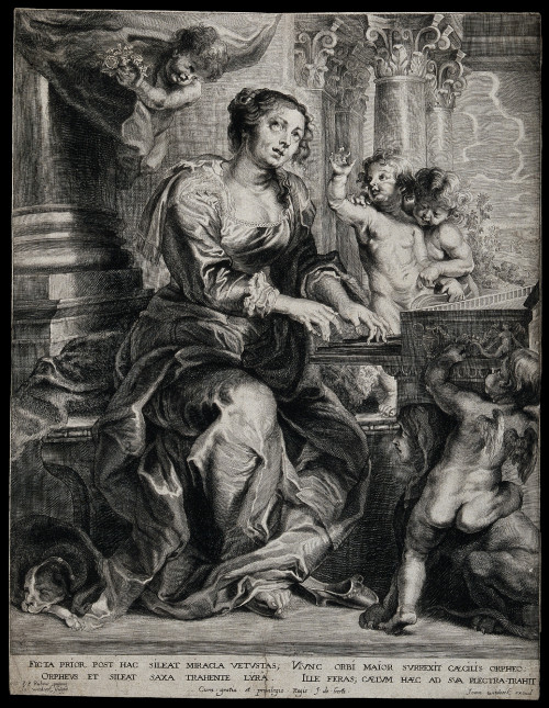 Saint_Cecilia._Engraving_by_J._Witdoeck_after_Sir_P.P._Ruben_Wellcome_V0031859.jpg