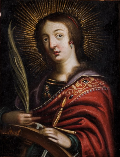 Veritas Art Auctioneers [Public domain], <a href="https://commons.wikimedia.org/wiki/File:Santa_Catarina_de_Siena_(s%C3%A9c._XVII)_-_ap%C3%B3s_Josefa_d%27%C3%93bidos.png"  target="_blank">via Wikimedia Commons</a>