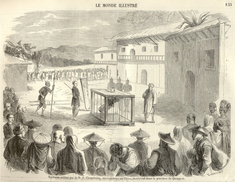 Le Monde illustré, 27 février 1858, [Public domain], <a href="https://commons.wikimedia.org/wiki/File:Martyrerp_1.jpg"  target="_blank">via Wikimedia Commons</a>