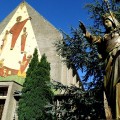 Statue-of-Adelheid-von-Burgund-exterior-St.-Stephens-Church-Seltz-France