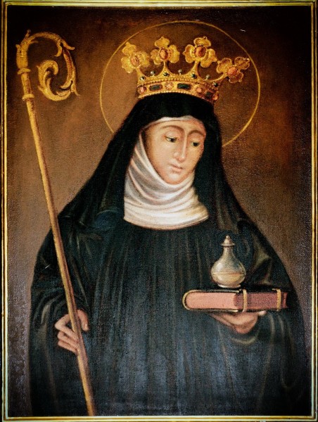 Saint Walburga was an Anglo-Saxon missionary to the Frankish Empire. She was born in the county of Devon, England, into a local aristocratic family. She was the daughter of Richard the Pilgrim, an underking of the West Saxons, and of Wuna of Wessex, and had two brothers, Willibald and Winibald.


<a href="https://commons.wikimedia.org/wiki/File:Kloster_Seligenporten_0069.jpg" title="via Wikimedia Commons" target="_blank">DALIBRI</a> [<a href="https://creativecommons.org/licenses/by-sa/3.0" target="_blank">CC BY-SA</a>]