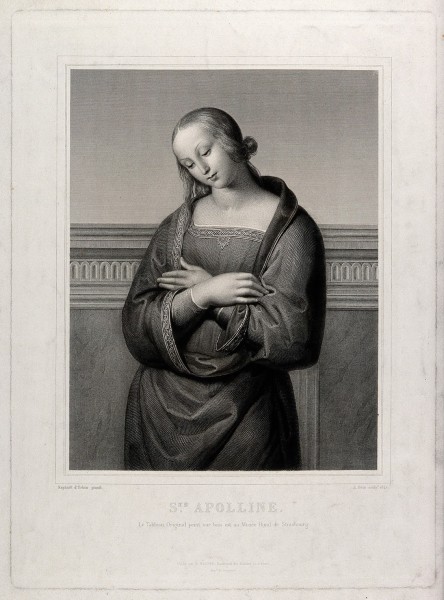 Saint_Apollonia._Line_engraving_by_J._Bein_1842_after_Raph.jpg