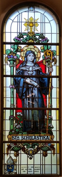 Saint Scholastica was born in Italy. According to a ninth century tradition, she was the twin sister of Saint Benedict of Nursia. Her feast day is 10 February, Saint Scholastica's Day


<a href="https://commons.wikimedia.org/wiki/File:STa._Scholastika.jpg" title="via Wikimedia Commons" target="_blank">Wald-Burger8</a> / <a href="https://creativecommons.org/licenses/by-sa/3.0" target="_blank">CC BY-SA</a>