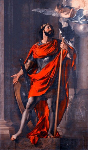 Saint Wenceslaus I, Duke of Bohemia - Painting by Angelo Caroselli, between 1627 and 1630

<a href="https://commons.wikimedia.org/wiki/File:San_Venceslao_-_Caroselli.jpg" title="via Wikimedia Commons" target="_blank">Angelo Caroselli</a> / Public domain