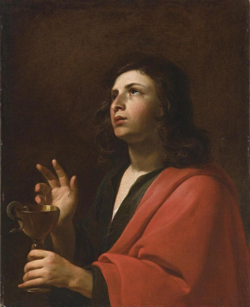 <a href="https://commons.wikimedia.org/wiki/File:Giusto_Fiammingo_-_Saint_John_the_Evangelist.jpg">Giusto Fiammingo</a>, Public domain, via Wikimedia Commons